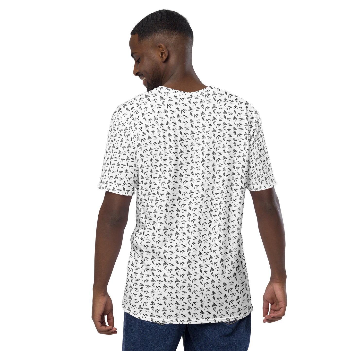 Elemental Pattern Jersey - White