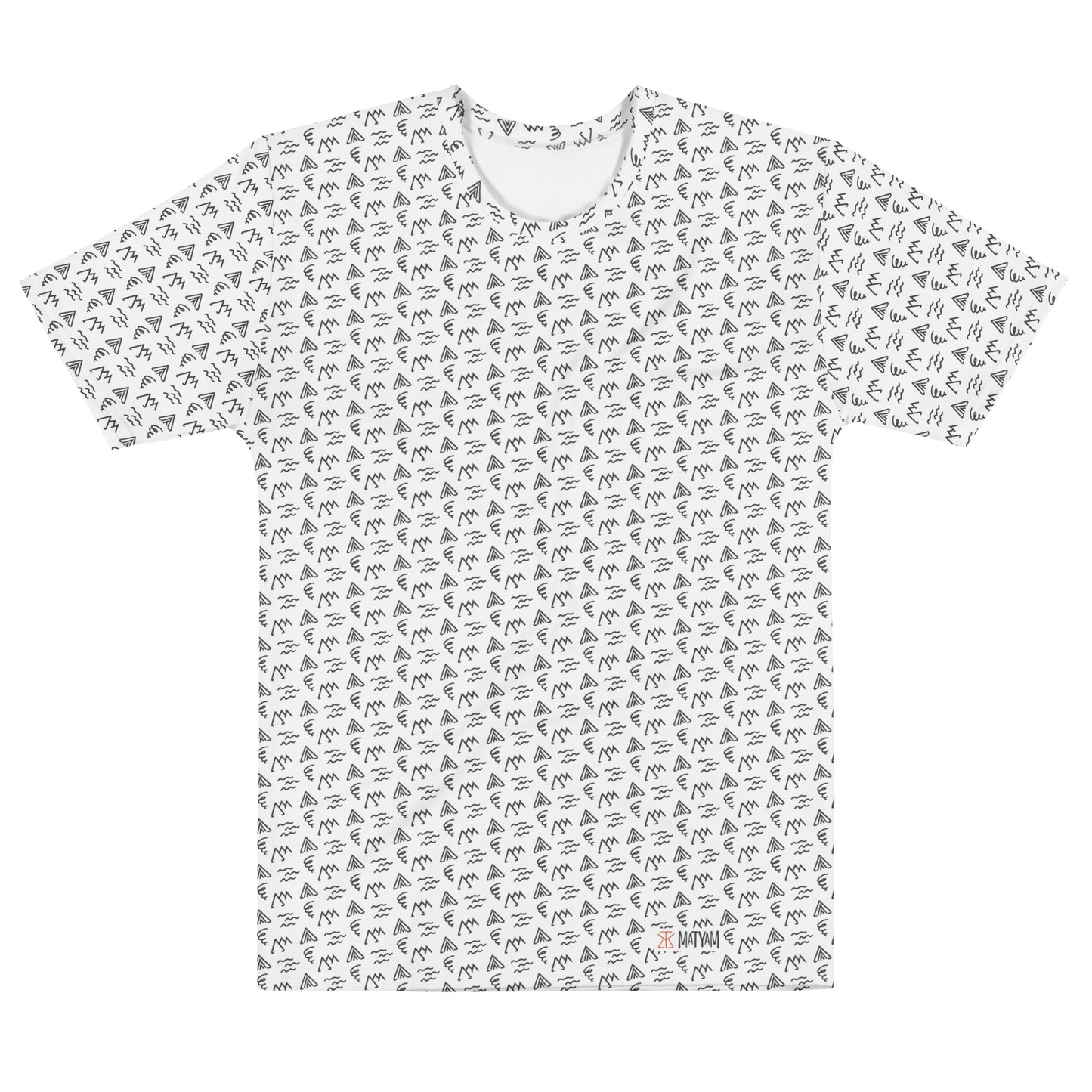 Elemental Pattern Jersey - White